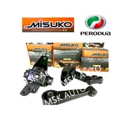 PERODUA AXIA ENGINE MOUNTING WITH BRACKET KIT SET (MANUAL) MISUKO