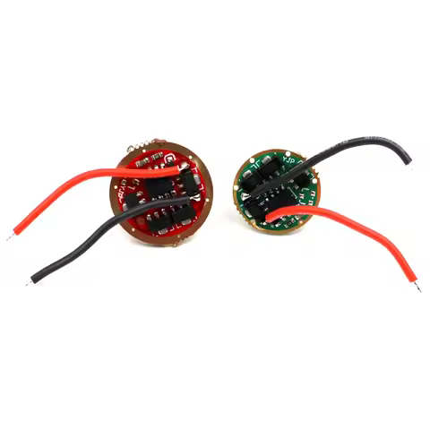 17mm 20mm 8 x 7135 Chip 4 Group Modes 2800mA Driver Circuit Board 10W LED 18650 Flashlight with Low 