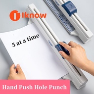 Hand push A4 puncher 30-hole loose-leaf paper puncher paper porous puncher data finishing binding ar
