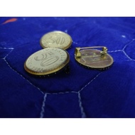 kerongsang duit original 50sen lama