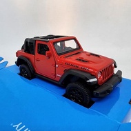 Diecast Jeep Wrangler Rubicon 2dr 2021 RMZ City 1:35 Toy Car Gift