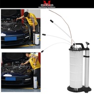 (Manual/Pneumatic) 7L / 9L Engine Oil Fuel Extractor Pump Suction Vacuum Petrol Fluid Transfer Tank 