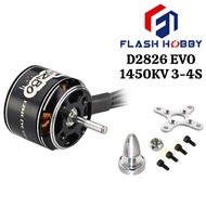 Flash Hobby D2826EVO 1450KV 3-4S Brushless Motor D2826-14