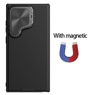 Nillkin เคส Samsung Galaxy S24 Ultra CamShield Prop Magnetic Case กล้องฝาครอบป้องกันเคสสำหรับ