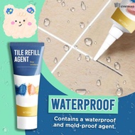 （White） Professional Grout Aide Repair Tile Fill The Wall Floor Porcelain Ceramic Construction Tool 