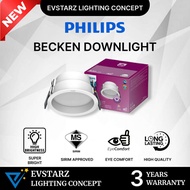 PHILIPS Becken Recessed Downlight 7.5W /11W DL260 LED Ceiling Light Daylight Coolwhite Warmwhite