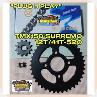 12T/41T-520@XS:TMX150_y%SUPREMO_J%SPROCKET_k%SET
