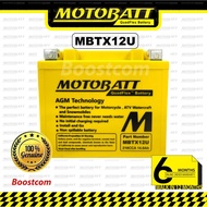 Motobatt MBTX12U Quadflex Motorcycle Battery BMW/APRILIA/BIMOTA/BUELL/TRIUMPH/MOTO GUZZ/HYOSUNG