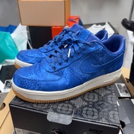 nike clot air force 1 blue silk 藍絲綢