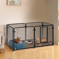 กรงสุนัขใหญ่ 160*80*80cm ที่ใหญ่พิเศษ คอกสุนัข พับได้อิสระ คอกกั้นสุนัข ท่อเหล็กพับได้หนา ใหญ่ คอกหม