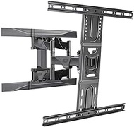 TV Mount,Sturdy The Universal TV Wall Bracket can be rotated and Tilted, it is Used for The Full Dynamic TV mounting Rack of 45-75 inch TV, and The Maximum Load is 45kg TV Rack