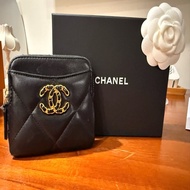 CHANEL 19 拉鏈零錢包