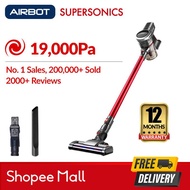 Airbot Supersonics ( Red ) 19000Pa Dual Speed Cordless Portable Vacuum Cleaner Handheld Handstick (1 Yr Warranty)