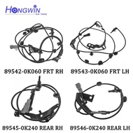 Front Rear Right Left ABS Speed Sensor 89545-0K240 89542-0K060 89543-0K060 For Toyota Fortuner Hilux