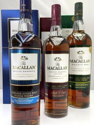 Macallan Estate Reserve. Maker's Edition. Select Oak Scotch Whisky 700ml &amp; 1000ml 麥卡倫威士忌 1824 Collection