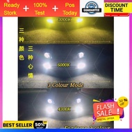 Fog lamp light 3000k 4300k 6000k 8000k 3 three Colour Led headlight H1/H3/H4/H7/H8 H11 H16 HB3=9005 