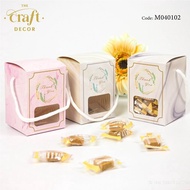 The Craft Decor 10pcs Marble Design Paper Gift Box | Door Gift | Goodies Box