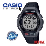 CASIO ORIGINAL WS-2000H-1A STEP TRACKER MEN'S WATCH (2 YEARS WARRANTY)JAM TANGAN LELAKI JAM CASIO MA