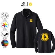 Arials Polo shirt Long Sleeve Collar T-shirt US Army Special Forces Operated Destination 1st Delta F