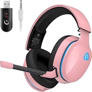 Gtheos 2.4GHz Wireless Gaming Headset for PS5, PS4 Fortnite & Call of Duty/FPS Gamers, PC, Nintendo
