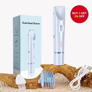 October Bestseller 2025 New Women's Electric Razor 2-in-1 Bikini Trimmer, IPX7 Waterproof with Dual 