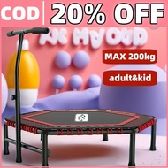 【Moonplay】Trampoline for Kids Indoor Jumping Trampoline Foldable Heavy Duty Kids Baby Jumping Bounce