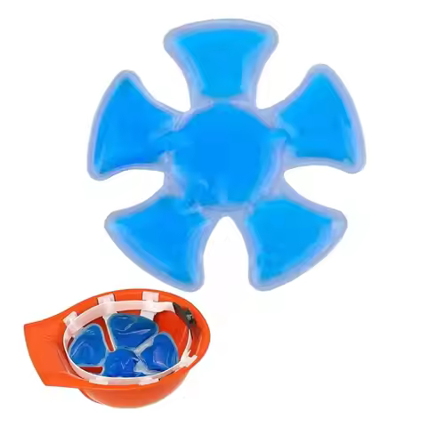 Helmets Ice Packs Headache Cool Down Cold Pack Soothing Fever Migraine Gel Cold Pack for Catcher Hel