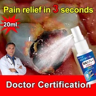 toothache pain reliever spray Relief Toothache oral spray Teeth Worms Cavities Pain Oral Tooth Care Spray Toothache Spray toothache repellent Toothache Insect Repellent Spray toothache toothaches drops toothache pain killer toothache drops for adult