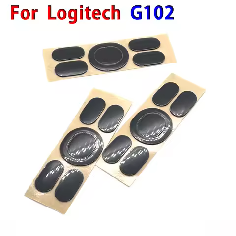 1 Sets 0.6mm Replacement Mouse Feet Skates Mouse Stickers Pads For Logitech G102 Wireless Mouse Skat