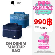 OH DENIM MAKEUP BAG Cosmetic 2p