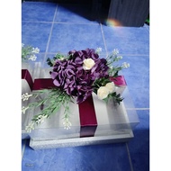 4 kotak hantaran + 1 bakul purple by j2h2 shop