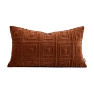 Simple Cushion Model Room Modern Soft Decoration Light Luxury Hotel Square Pillow Pillow Model Room 