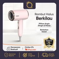 CAHAYA Gaabor Hair Dryer Professional Hair Dryer Light Anionbiru Blu-Ray Technology Pink
