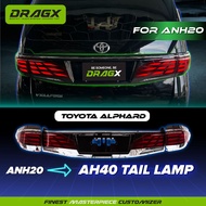 📩🔥PRE-ORDER🔥TOYOTA ALPHARD ANH20 UPGRADE TO AH40 TAIL LAMP🔥