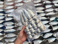 ปลาทูหอมเค็ม 🐟 ปลาทูมัน 🐟 แบบตัดหัว ตัดหาง ซีลสูญญากาศ