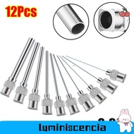 LUMINISCENCIA 12Pcs Industrial Glue Injection Needle, Stainless Steel 8G-30G Fluids Dispensing|Needl