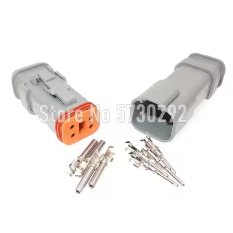 4P 1.6 Series Automotive Pump Truck Nozzle Wire Wiring Harness Plug DT04-4P-E008 DT04-4S-E008