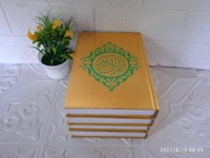 Alquran cover emas/Kitab Alquran Murah/Alquran Sedeng /alquran terbaru