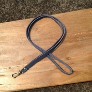 真皮掛帶,掛繩,掛鉤款,皮繩,繩子掛頸識別證,可掛gogoro藍色