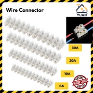 PVC Connector 6A 10A 20A 30A Wire Connector Cable Connector Penyambung Wayar Elektrik