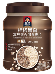【现货 READY STOCK】桂格混合即食麦片 5黑 5红 5白 5润 黑白 桶装 | Quaker Multi Grain Five Black Red White  860G