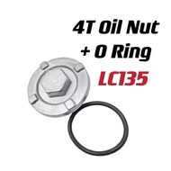 YAMAHA LC135 V1-V6 FZ150 Y15ZR 4T OIL CAP WITH O ORING TUDUNG ENGINE OIL NUT SCREW ENGINE OIL YAMAHA