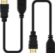 KABEL HDMI M TO HDMI F 30CM /KABEL HDMI EXTENTION 30CM