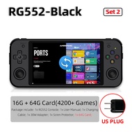 ANBERNIC RG552  Handheld Game Console 5.36‘’ IPS Screen Android Linux Dual Systems Retro Video Game 