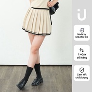 Unleashedvn Malbec Knit Tennis Skirt 03 Short Pleated Skirt