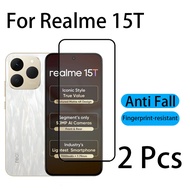 2 Pcs Realme 15T Tempered Glass Screen Protector For Realme 14T Note 60x C75x C71 C53 Glass Protecti