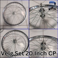 20 inch Steel/Rims Rims Ready to Use for Bicycles