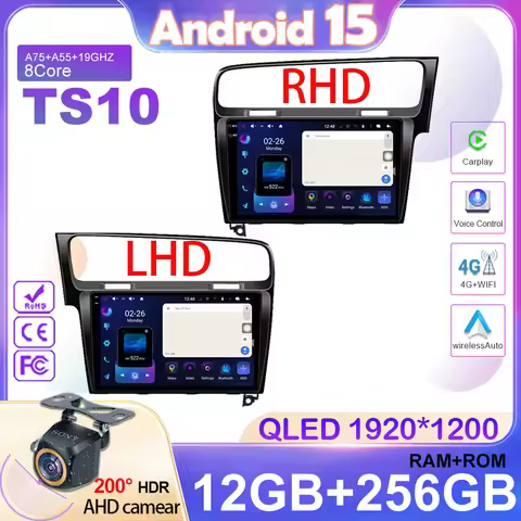 Android Car Radio For Volkswagen VW Golf 7 MK7 VII 2012 - 2021 Intelligent Systems Auto Multimedia P