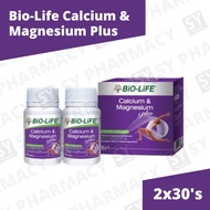 Bio-Life Calcium &amp; Magnesium Plus 2x30's (Exp: 02/2026)