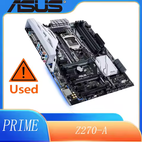 ASUS PRIME Z270-A LGA1151 DDR4 DP HDMI DVI M.2 USB 3.1 Z270 ATX Motherboard